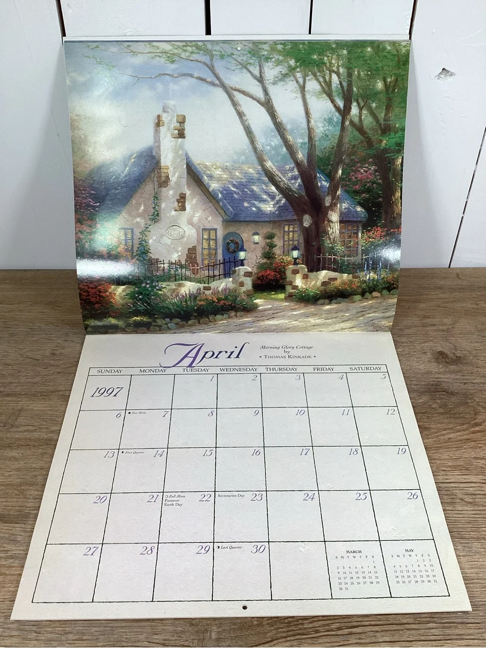 1997 Thomas Kinkade Painter Of Light Calendar